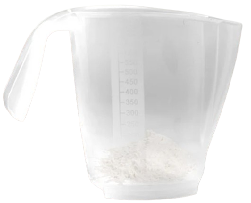 JARRA MEDIDORA NATURAL 1000ML [YULIANA]