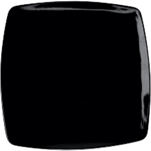 PLATO CUADRADO COUPE 20.3 cm DE MEL NEG [TAVOLA]
