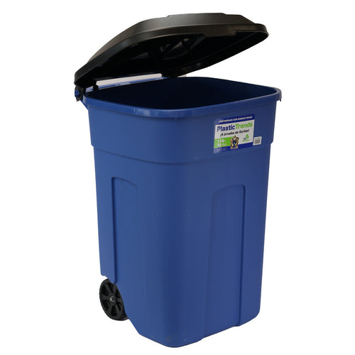 Contenedor 135Lt Tacho Negro/Azul/Verde [Plt]