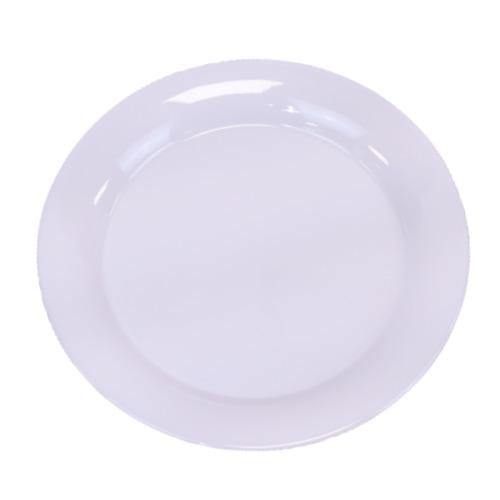 Plato Trinche De 25.5 Cm Melamina Blanca Domestica [Tavola]