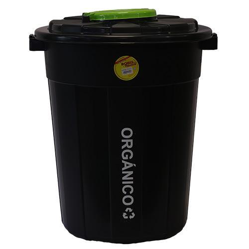 Giro 100 Lts Negro C/Tapa Ecologico [Boris]