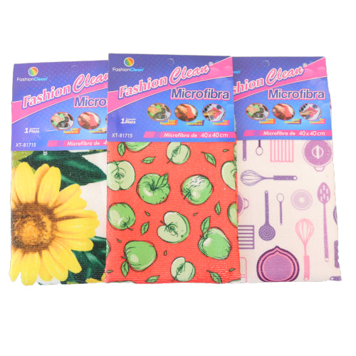Microfibra Estampada 40X40 Fc