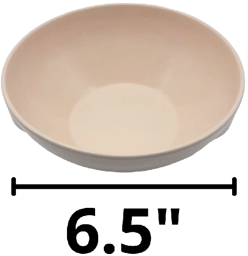 BOWL CONICO 6.5"  MELAMINA BEIGE [TAVOLA]