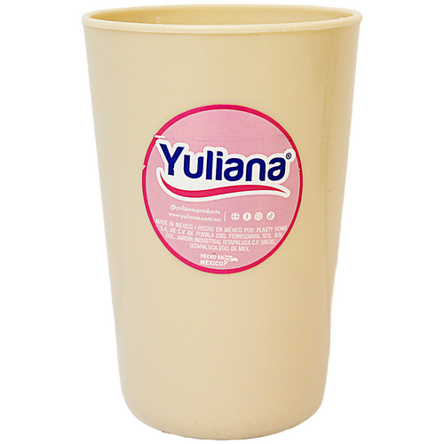 MELAPLAST VASO 180ML BEIGE [YULIANA]