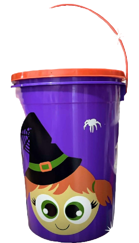 CUBETA 4 LT HALLOWEEN [LEOPLASTIC]