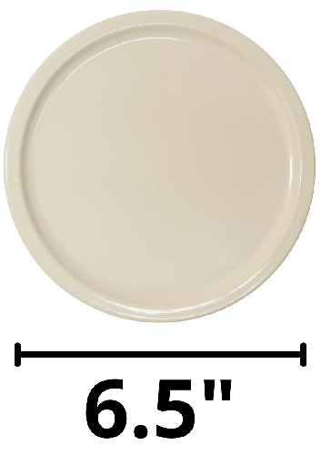 PLATO TRINCHE  6.5" (16.5CMS) MELAMINA BEIGE [TAVOLA]