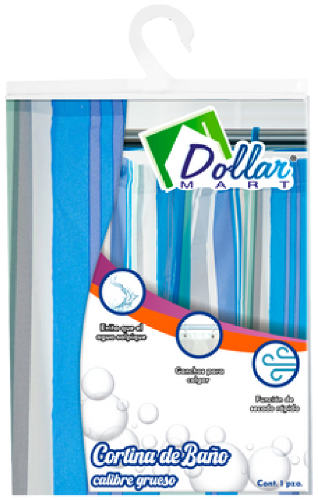 CORTINA PARA BAÑO GRUESA [YULIANA]