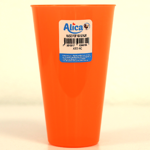 VASO POP DE 14Oz NARANJA CLAR [ALICA]