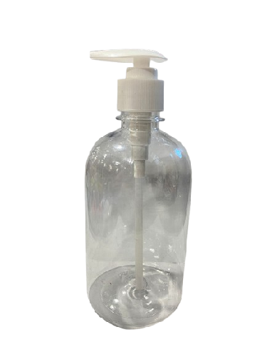 JABONERA ENVASE NATURAL 500ML CON DOSIFICADOR [PLASTISPRAYING]