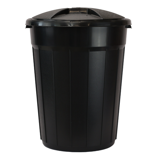 CONTENEDOR 70LT C/TAPA NEGRO [PLT]