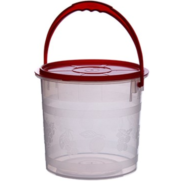 CUBETA LECHERA C/TAPA 5L. NAT [FERPLAST]