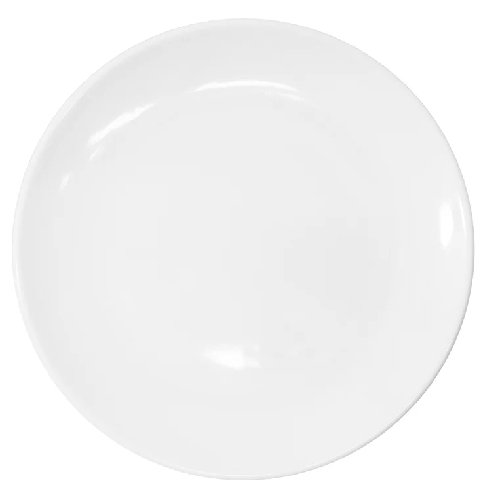 PLATO TRINCHE CUP 10.5'' DE MELAMINA BLANCA [TAVOLA]
