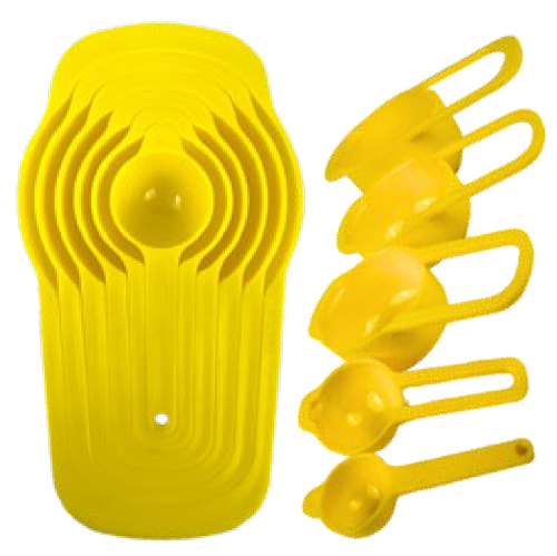 CUCHARA MEDIDORA SET 6PZS [YULIANA]