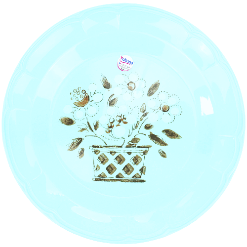 MELAPLAST PLATO ARROCERO CLASICO 8" DECORADO [YULIANA]
