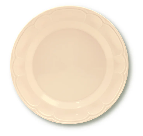 MELAPLAST PLATO ARROCERO CLASICO 8" BEIGE [YULIANA]