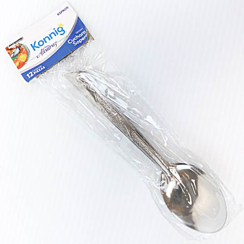 CUCHARA METALICA 12 PZ ALCATRAZ KSPK05 [TAGRUFLE]