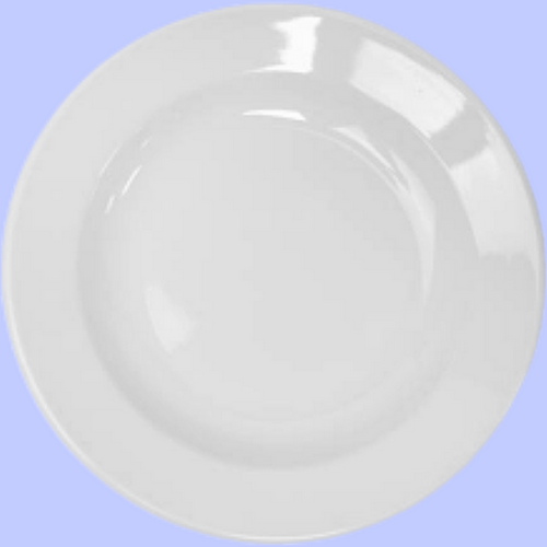 PLATO SOPERO HORECA 23 cm DE MELAMINA BLANCA [TAVOLA]