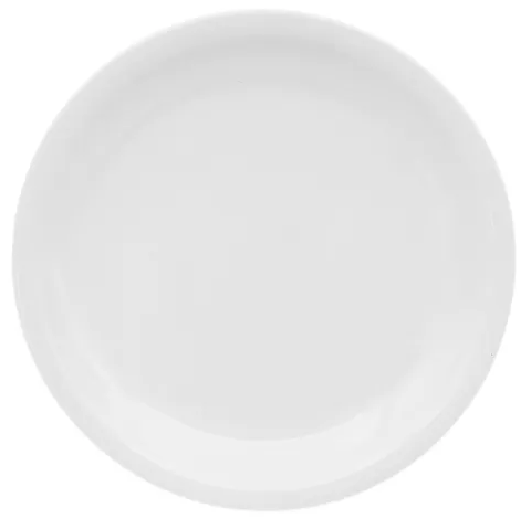 PLATO TRINCHE 6.5" (16.5CMS) MELAMINA BLANCA DOMESTICA [TAVOLA]