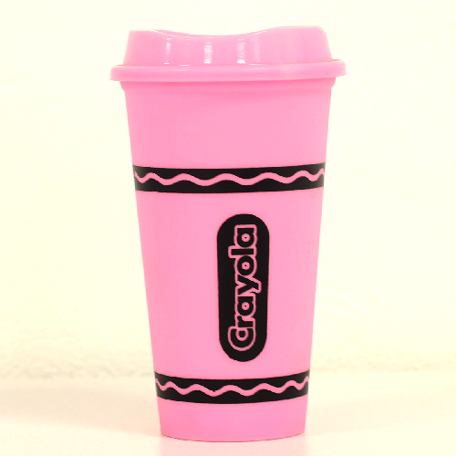 VASO CAFETERO CRAYOLA [LEOPLASTIC]