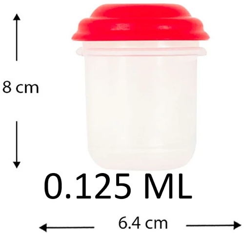 CONTENEDOR OVNI .125 ML [PEYO]
