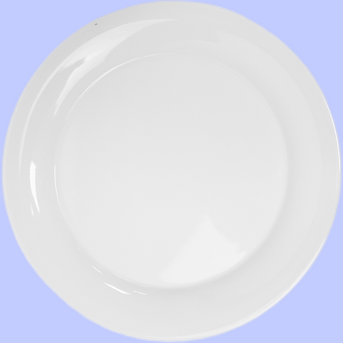 PLATO TRINCHE  8" MELAMINA  BLANCA [TAVOLA]