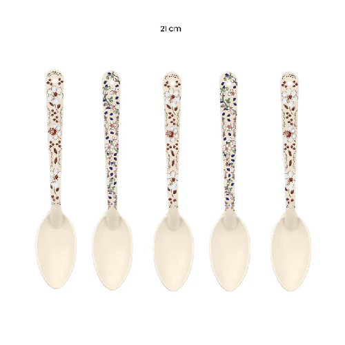 MELAMINA CUCHARA DE SERVICIO BEIGE 21CM [YULIANA]