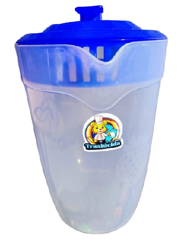 JARRA 4 LITROS, MODELO JAMS, TRASLÚCIDA [JAMS]