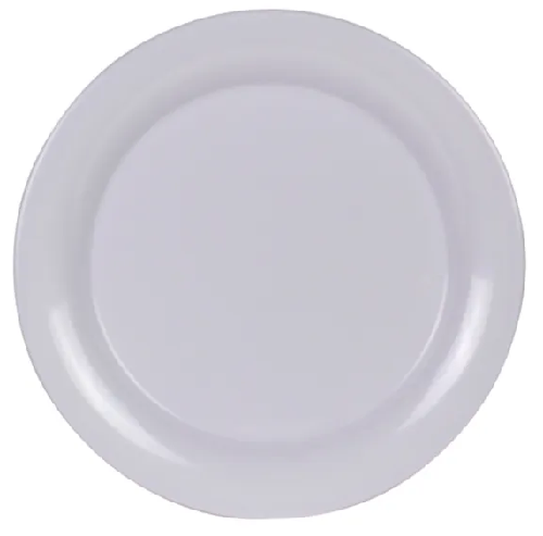 PLATO TRINCHE 10" MELAMINA  BLANCA [TAVOLA]