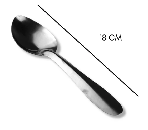 CUBIERTO CUCHARA POZOLERA 12PZS DE ACERO [YULIANA]