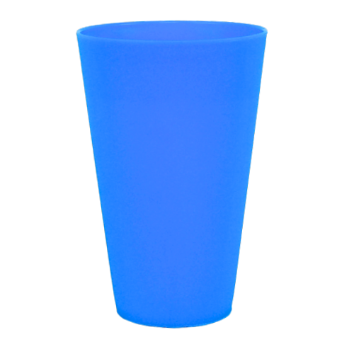 VASO ITALY MEDIANO 16OZ AZUL [GONHERRPLAST]