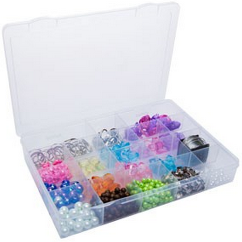 CAJA CON 18 DIVISIONES NATURAL [GONHERRPLAST]