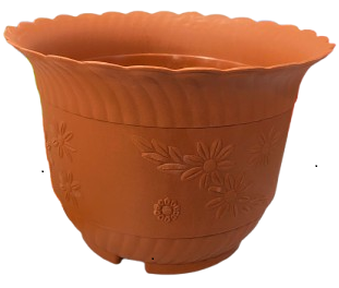 MACETA GRANDE CHOCOLATE/TERRACOTA GM-225 [FMV]