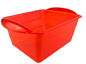 CAJA PARA VERDURAS #3 COLORS TRASLUCIDO [YULIANA]