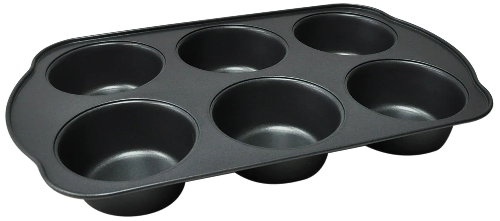 MOLDE PARA HORNEAR 6 MUFFIN 35.3 CM X 21.5 CM X 4 CM [TAVOLA]