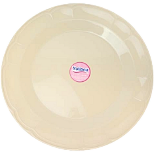 MELAPLAST PLATO TRINCHE CLASICO 11" BEIGE [YULIANA]
