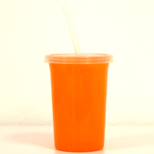 VASO 16 OZ CON TAPA Y POPOTE [YGA]